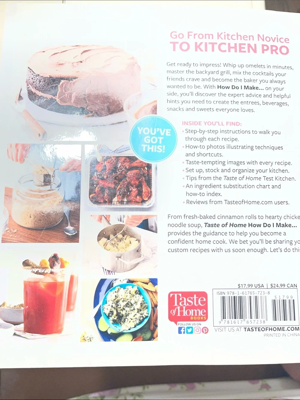 Taste of Home Cookbook